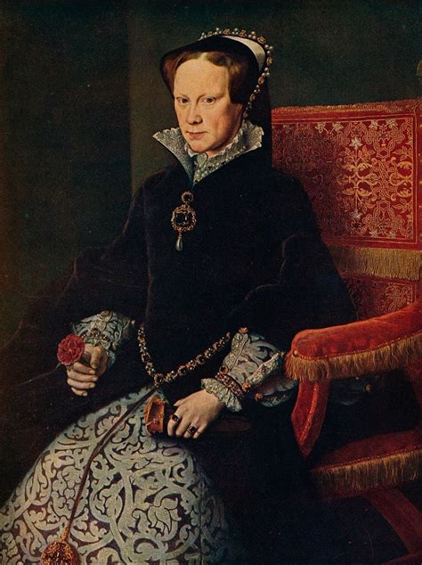 MARIA Tudor, detta la Sanguinaria, regina d'Inghilterra